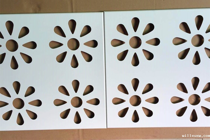 装饰冲孔板 铝板冲孔网