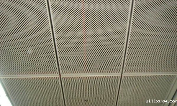 圆孔网吊顶