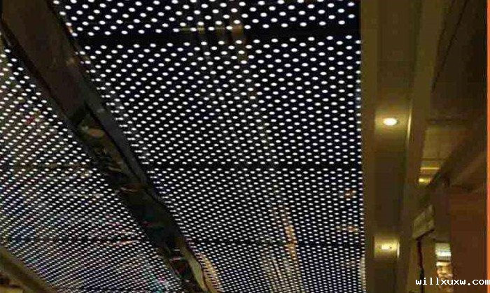 圆孔冲孔板吊顶